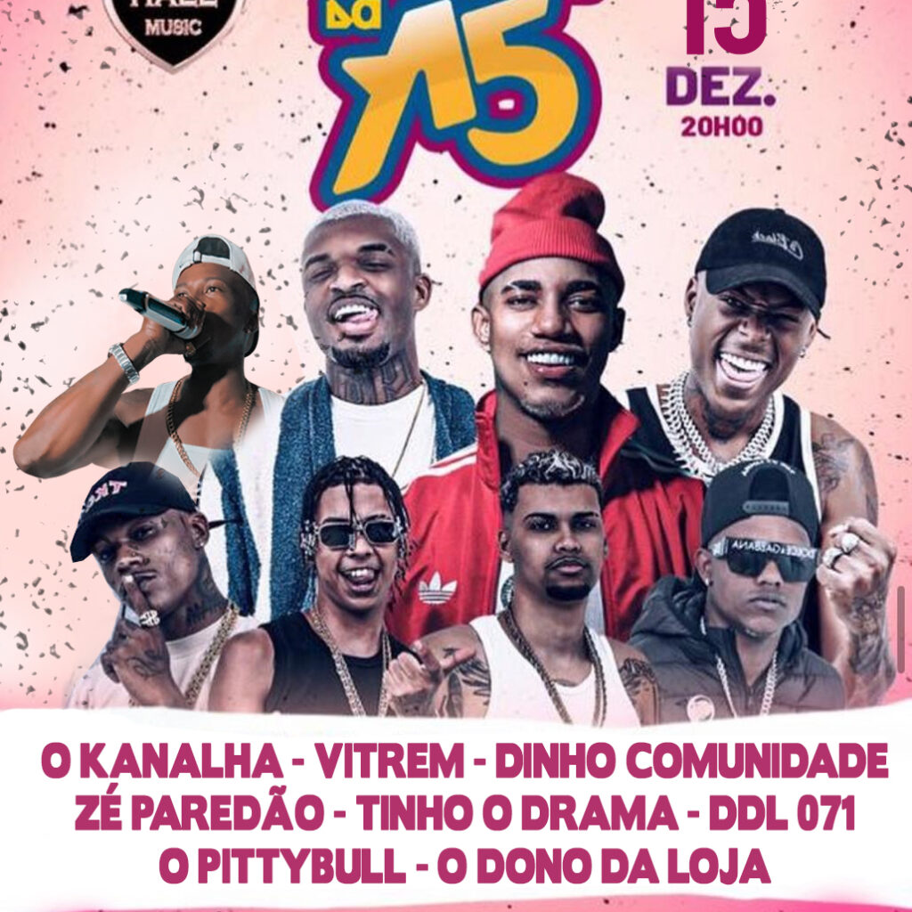 Sucesso do Baile da A5, com show de Dinho Comunidade e muito mais, confira aqui.