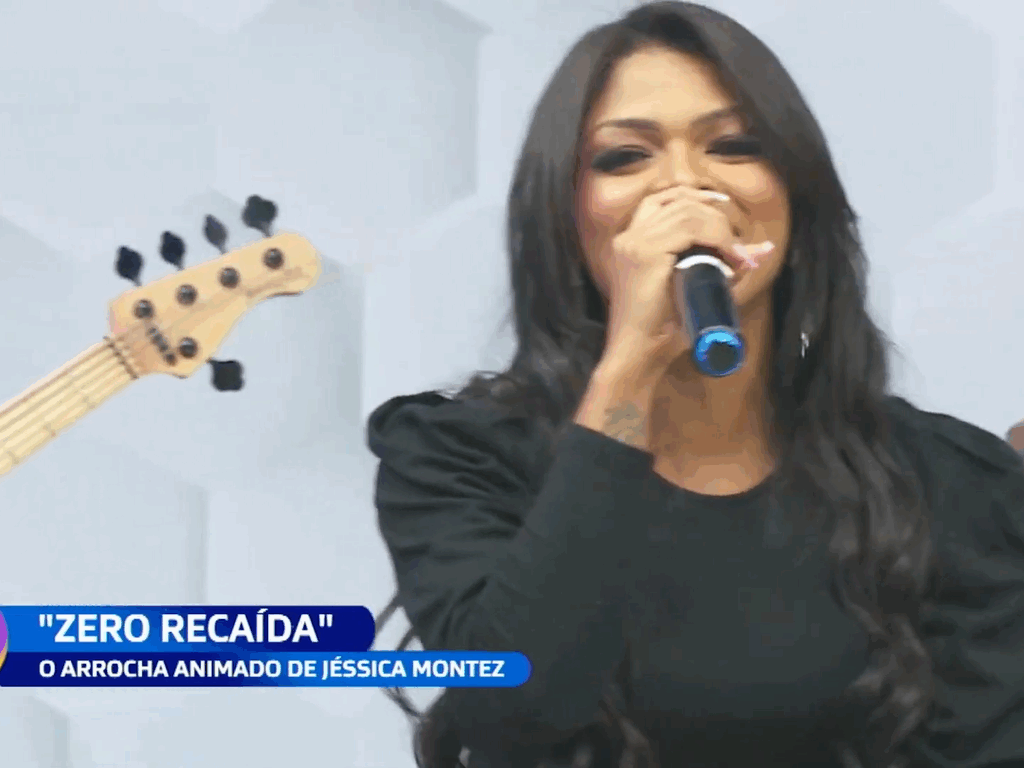 Jéssica Montez marca presença no programa “O Universo Axé” e canta novo sucesso “ZERO RECAÍDA”.