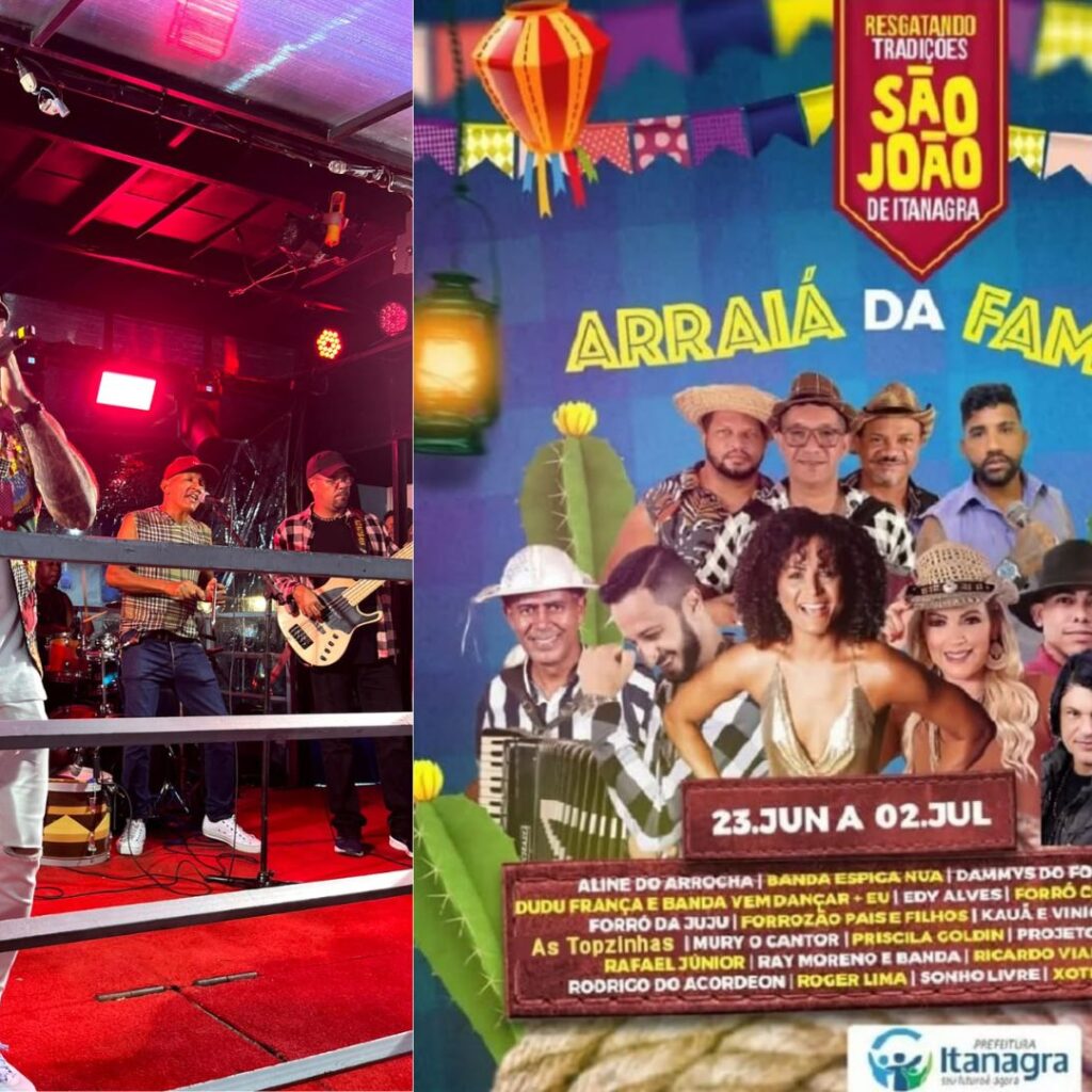 Itanagra esquentou ao som da banda Spiga Nua neste São Pedro! 💥🌻