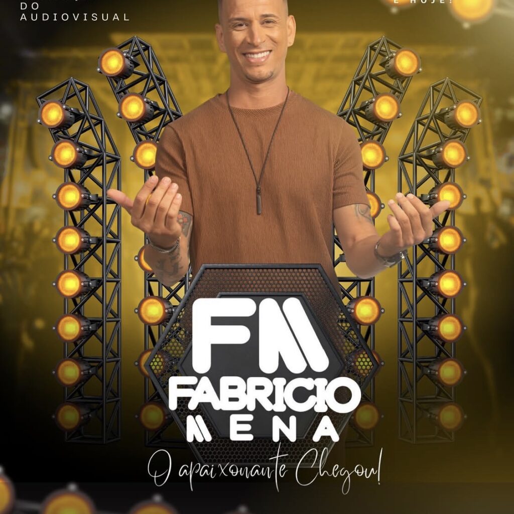 Fabrício Mena celebra nova fase da carreira com gravação de audiovisual.